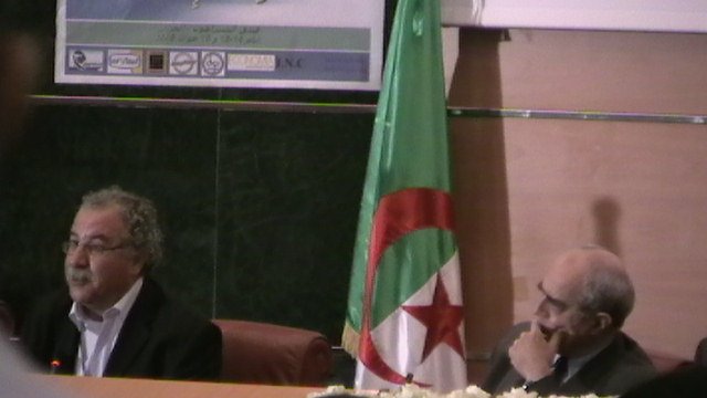 Mohamed Bahloul - Professeur et Manager  l'IDRH (Universit d'Oran) / Alain Juillet - Haut responsable de l'Intelligence Economiqu